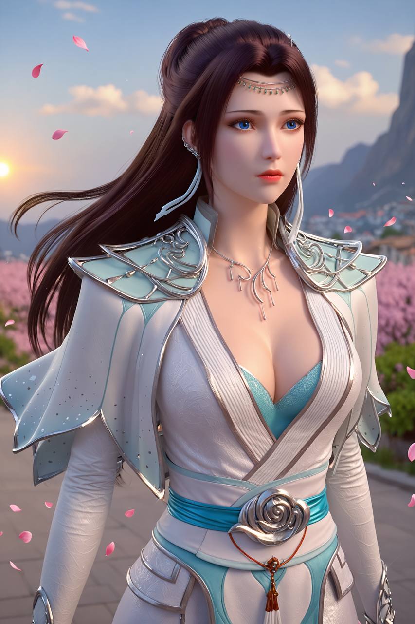 的色彩明亮